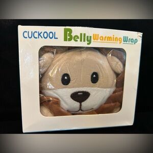 CUCKOOL BELLY WARMING /COOLING WRAP BABY PREGNANCY BEAR INFANT NEW OPEN BOX